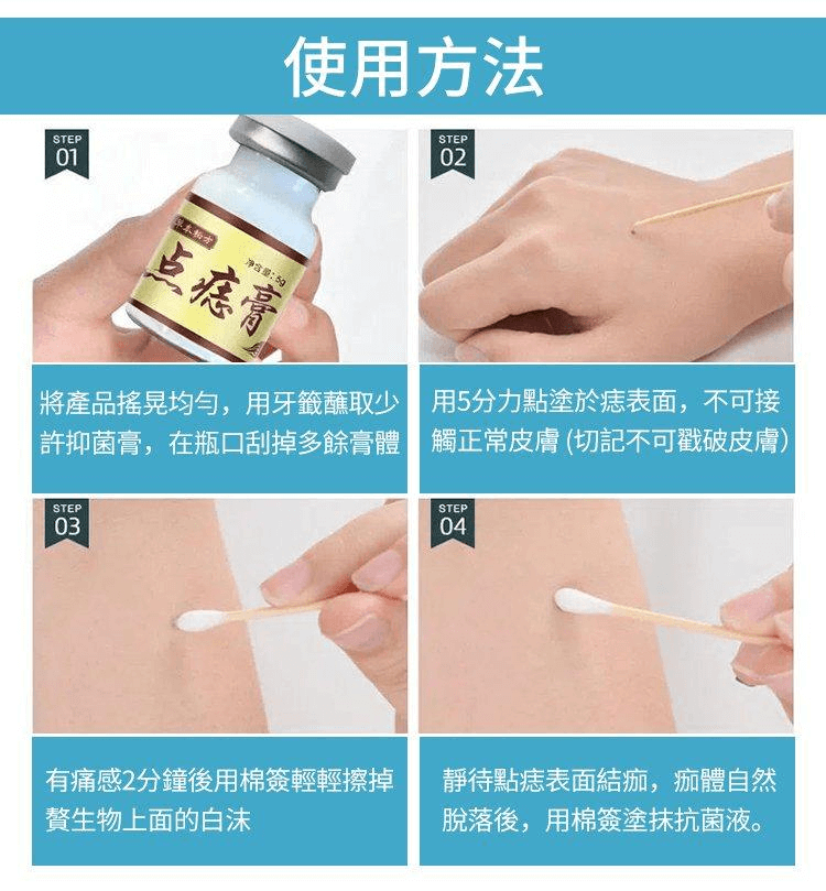 黃輔堂點痣膏